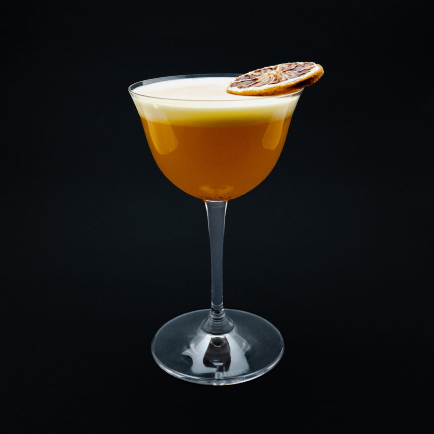 Saffron Sour Cocktail Recipe